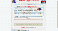 Desktop Screenshot of iswi-secretariat.org