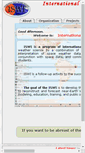 Mobile Screenshot of iswi-secretariat.org