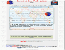 Tablet Screenshot of iswi-secretariat.org